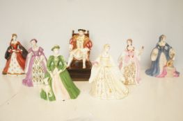Wedgwood The wives of King Henry VIII collection l
