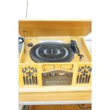 Turntable Am/FM radio with CD & casette player - u