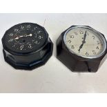 X2 Bakelite clocks