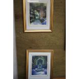 2 Limited edition prints by Helen Parsley titled R