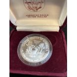 One Ounce fine silver 1 dollar united states of Am