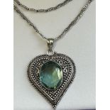 Boxed silver necklace