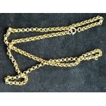 Gold plated Belcher necklace
