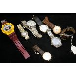 Collection of wristwatches recommended for spares