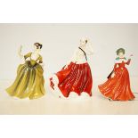 Royal Doulton HN2378 Gail, HN2378 Simone, HN4589 W