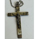 Religious cross & chain