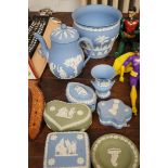 8 Pieces of Wedgwood jasper ware