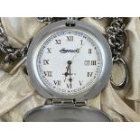 Ingersoll diamond automatic pocket watch IG0465PW