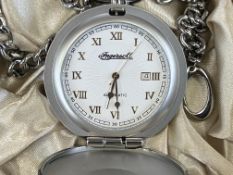 Ingersoll diamond automatic pocket watch IG0465PW