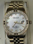 Ingersoll Gems IN34148G FI wristwatch with mother