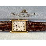 Maurice Lacroix quartz wristwatch with box 3214 6-