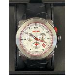 Ducati chronograph 5030 wristwatch with quartz mov