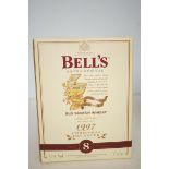 Bells Scotch whisky Old scotch whisky 1997 christm