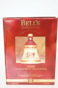Bells Scotch whisky 1996 christmas decanter porcel