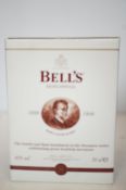 Bells Scotch whisky limited edition decanter chris