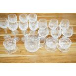 Collection of Waterford crystal