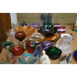 Collection of glass ware