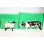 Beswick border collie together with a Beswick Suff