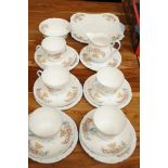 Part Shelley tea service