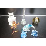 Collection of art glass