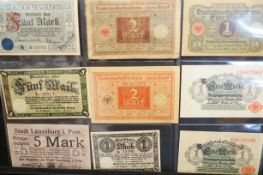 Large collection of vintage german bank notes - 39