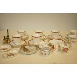 Part Spode tea set & other glass / ceramics