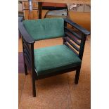 Utico mid century chair with height adjustable sea