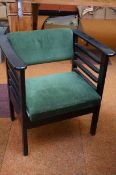 Utico mid century chair with height adjustable sea