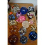 Collection of paperweights