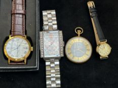 Reserver automatic wristwatch, 2 other wristwatche