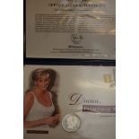 Diana princess of Wales silver commemorative coin