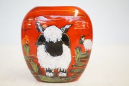Anita Harris sheep vase