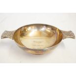 Edinburgh silver quaich155g