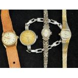 Vintage Roamer wristwatch & 3 others