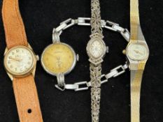 Vintage Roamer wristwatch & 3 others