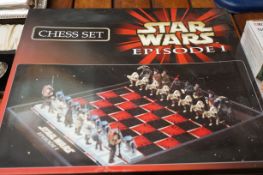 Star Wars episode 1 chess set - complete
