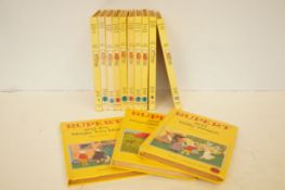 Collection of Rupert the bear books, Annuals 1-10