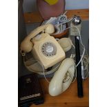 Retro telephone & other items