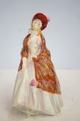 Royal Doulton figure The paisley shawl HN1392