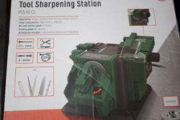 Parkside tool sharpening station boxed