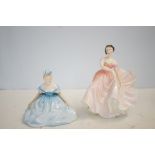 2 Royal Doulton figures debutant HN2210 the Polka