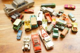 Collection of vintage toy cars to include Husky, M