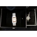 Karen miller ladies wristwatch together with 1 oth