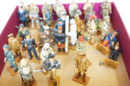 Collection of Delprado military figures