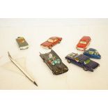 Collection of vintage corgi vehicles to include Ba