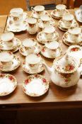 36 Pieces of Royal Albert old country rose - some