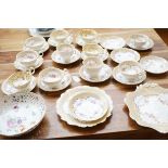 Victorian part tea set & others