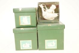 Collection of boxed Snowbabies - Home sweet home,
