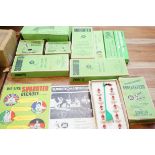 11 Assorted boxes of subbuteo