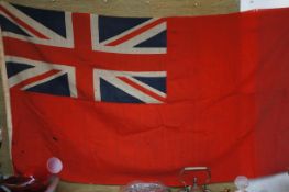 19th century red Ensign flag/red duster - ( Britis